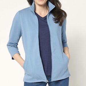 Denim & Co. Duo Stretch 3/4 Sleeve Jacket